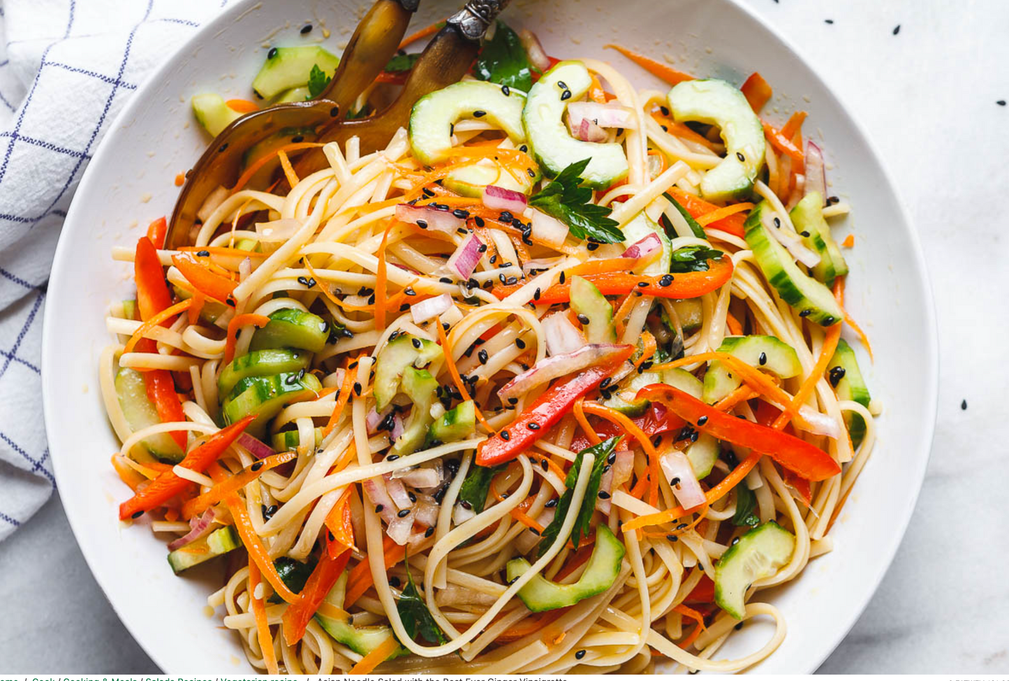 Asian Noddles Salad
