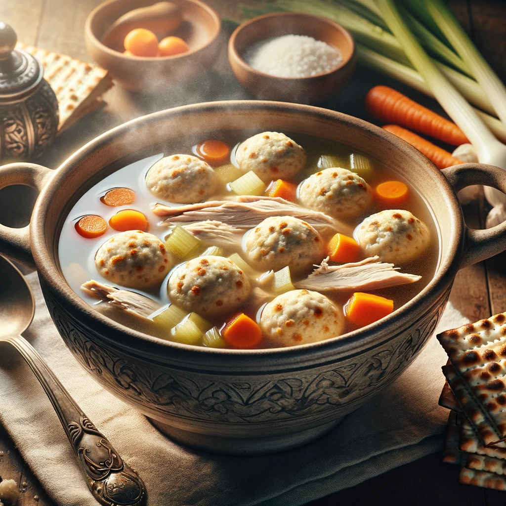 Chicken Soup with Matzah Balls