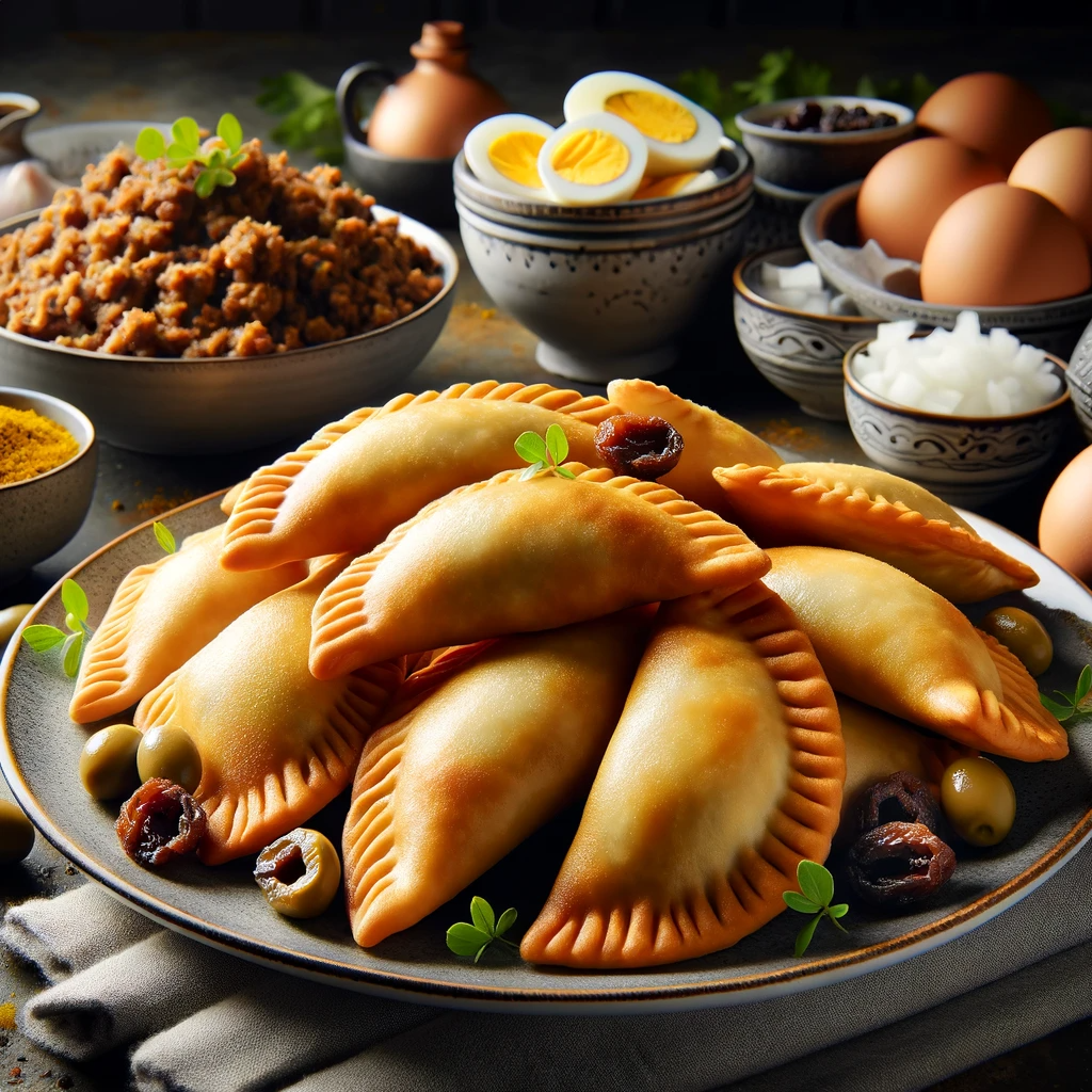 Argentinian Style Beef Empanadas - Empanadas de Carne fritas