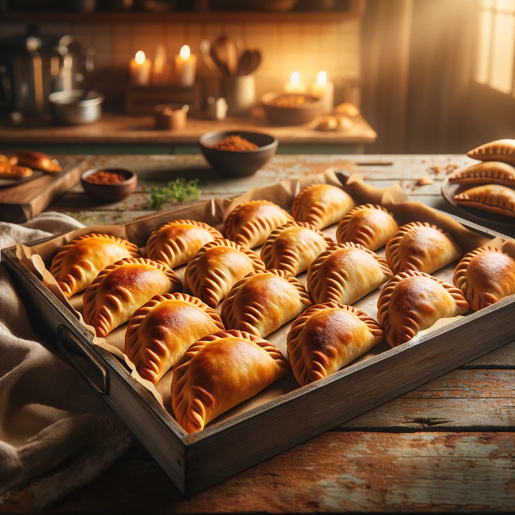 Argentinian Style Beef Empanadas - Empanadas de Carne fritas