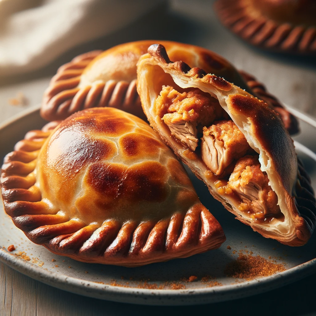 Argentinian Style Chicken Empanadas - Empanadas de Pollo Fritas