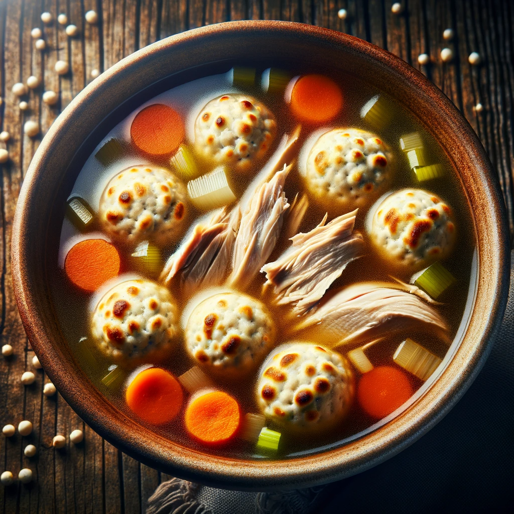 Chicken Soup with Matzah Balls