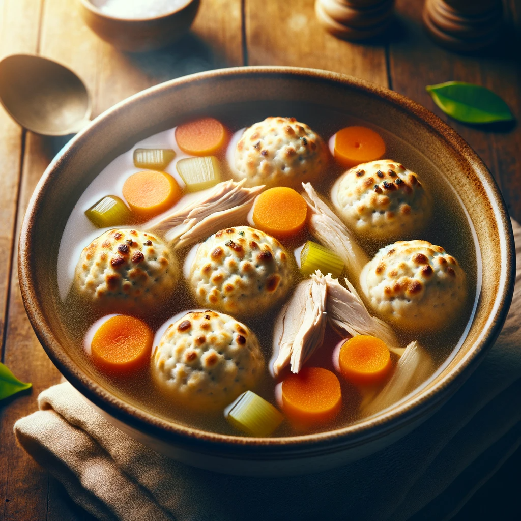Chicken Soup with Matzah Balls